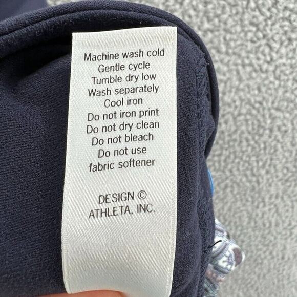 Athleta Leggings Women's Size Medium Yoga Pants Mesh See Through Legs - Picture 11 of 14